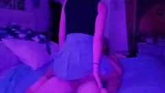 Putar Busty Slut Rides Rock Dick Hard In Rough Cowgirl Sex